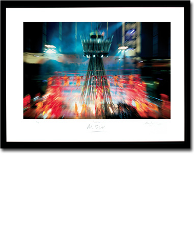 Peter Gabriel - OVO: Millennium Show Limited Edition, Album Cover. Framed Print